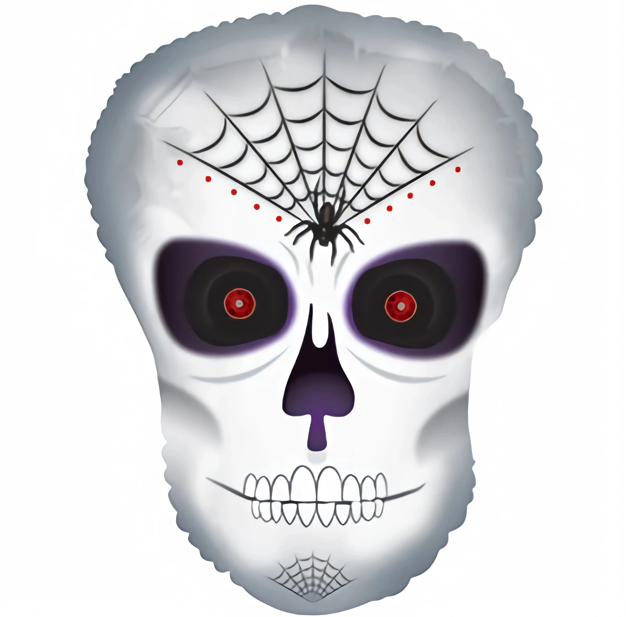 Halloween Spider Skull Dude balloon