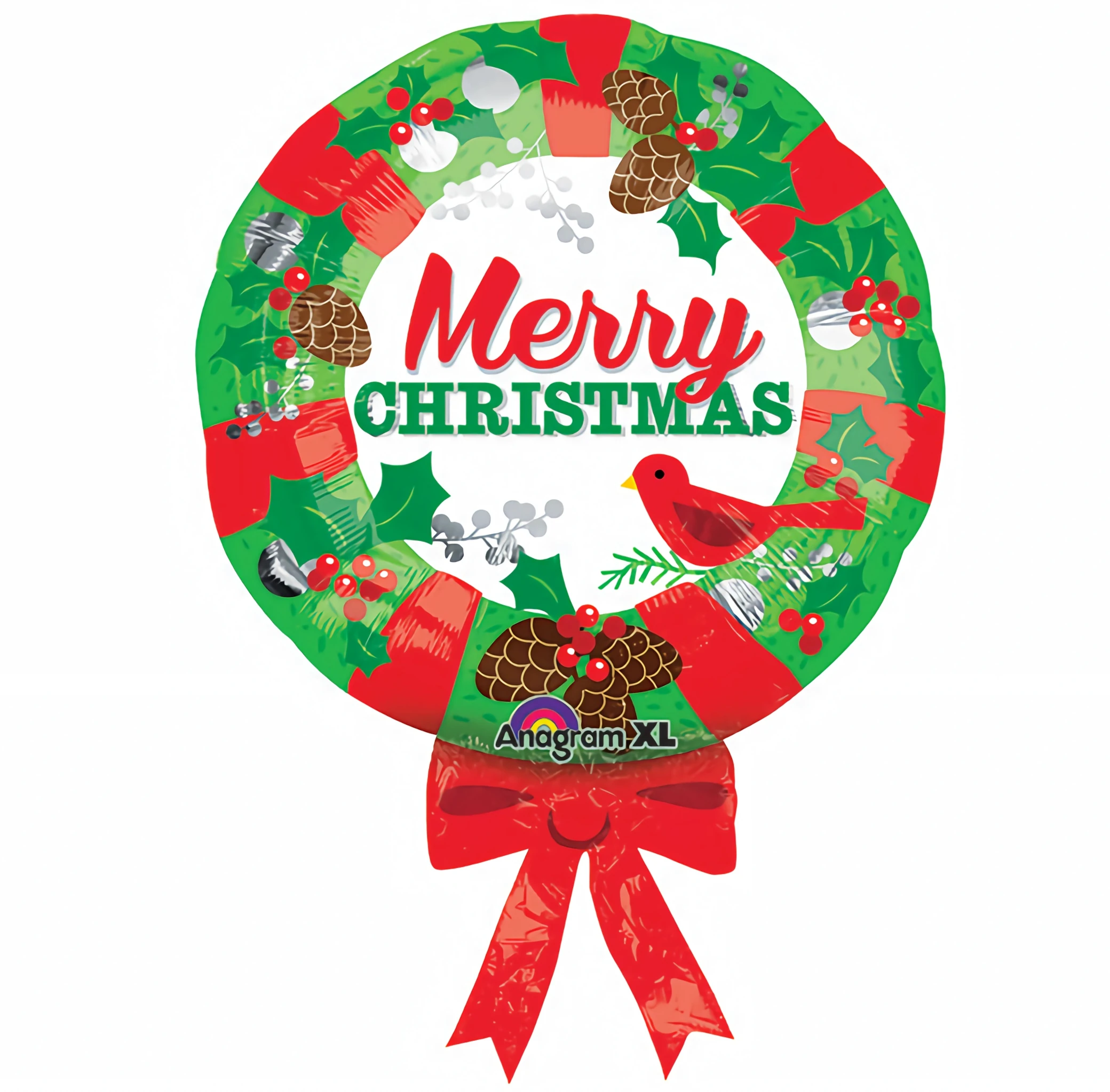 Super shape Christmas wreath balloon